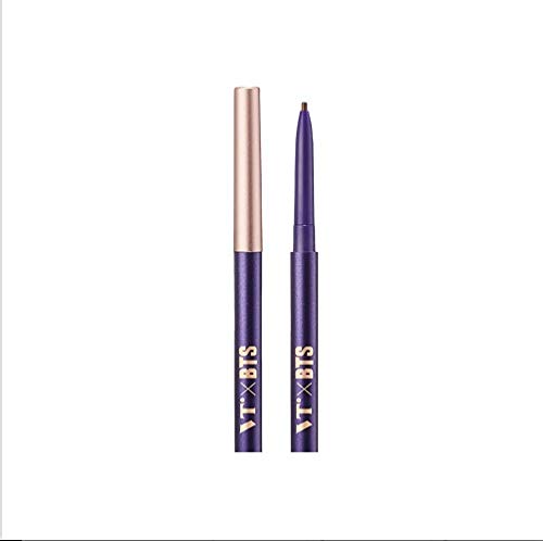 VT X BTS Super Tempting Skinny Gel Eyeliner 0.06g /gel eyeliner waterproof, eyeliner pencil, eyeliner pen (02 DARK BROWN)