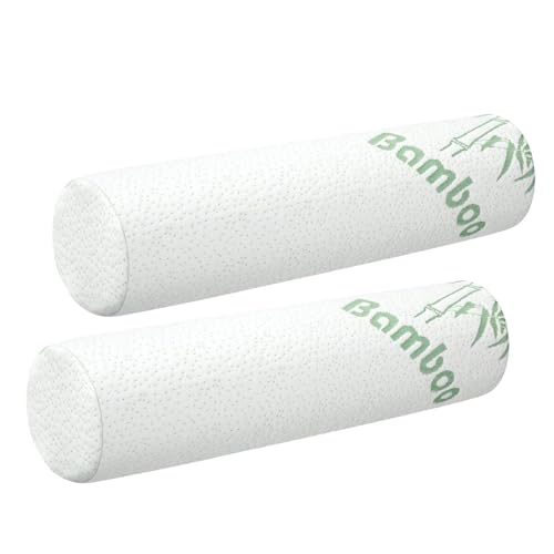 Reviews de Almohada de memory foam que puedes comprar esta semana. 48 Konicoo 2pcs Almohada Memory Foam,Almohada Cilíndrico Cervical con Funda Extraíble Lavable,Almohada Cilíndrico para el Cuello,Cervical de Espuma viscoelástica,Suave y...