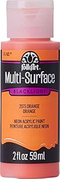 Plaid FolkArt Multi-Surface Paint | Colours Listed 59ml (2oz) Neon Orange