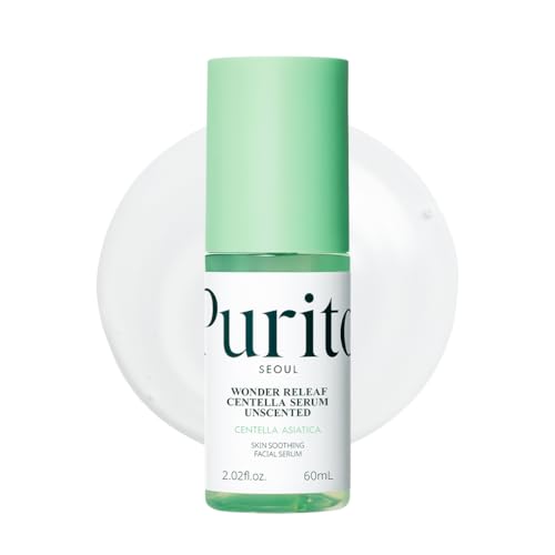 PURITO Centella Unscented Serum for Sensitive Skin – Lightweight Calming & Skin Barrier Repair...