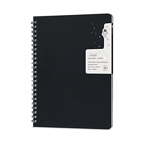 Carnet pointillé Colorverse Nebula Note papier anti-bavure noir