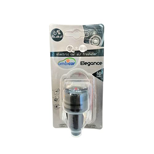 Keep Your Essence - Deodorante per auto Ambicar. Pack Diffusore Elettrico + Ricarica. Profumo Floreale, Fresco e Morbido. 0% Alcool