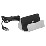 Station de charge de bureau : support de téléphone stable permet d'utiliser votre téléphone sans tenir à la main tout temps, chargeur d'accueil de type c