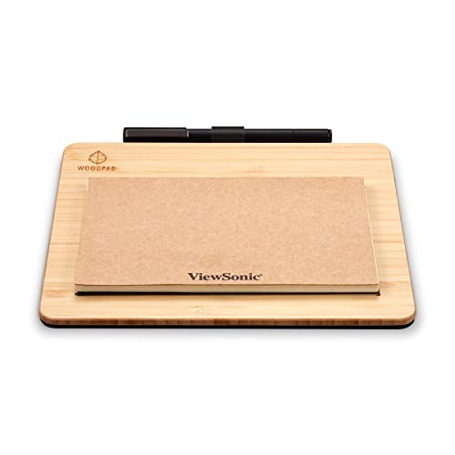 Image of ViewSonic ID0730 7.5 Inch Portable Digital Writing Pen Pad with Battery Free Ink Pen for Sketching, Drawing, Graphic Design, Remote Teaching, Distance Learning Supports Windows, Mac, Android