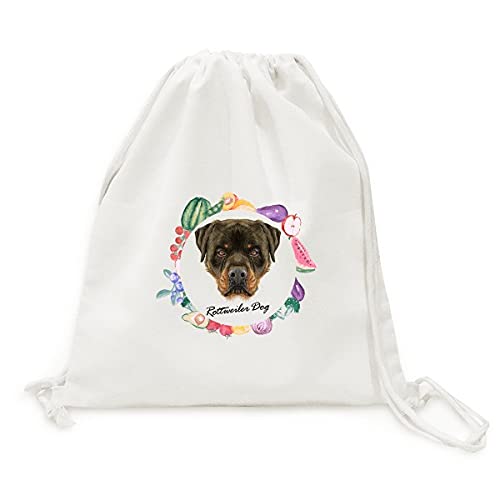 Sac rottweiler pliable anti-déchirure pour courses et légumes