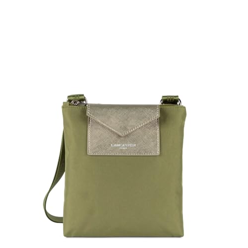 LANCASTER Double pochette Smart KBA en textile recyclé noir pour femme