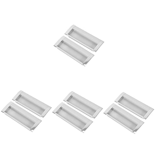 CUBTOL Puxadores ocultos para gavetas, gavetas, gavetas, armários, maçanetas, puxadores ocultos, pux
