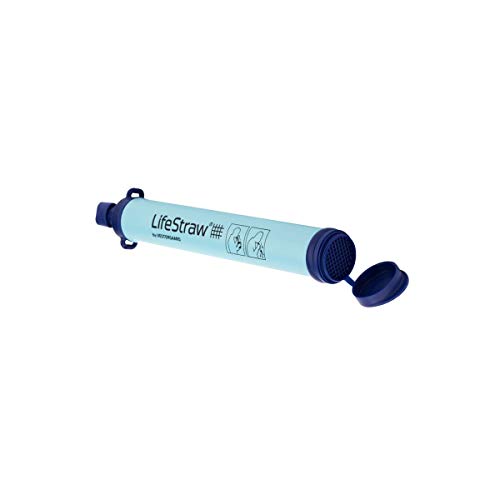 LifeStraw filtro personal de agua, elimina el 99,9% de las bacterias transmitidas por agua – logra que el agua sea potable