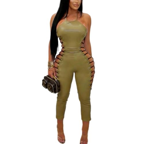 Combinaison en similicuir sexy pour femmes pour oser un style affirmé sans complexe