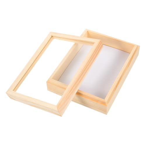 CIYODO Box Insect Cage Entomology Display Cases Insect Exhibit Case Insect Display Frame Educaiton Tool Capture Tool Wooden
