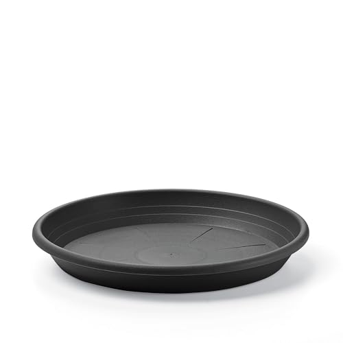 Veca - Plato cilindro 37 cm antracita (maceta 40cm)