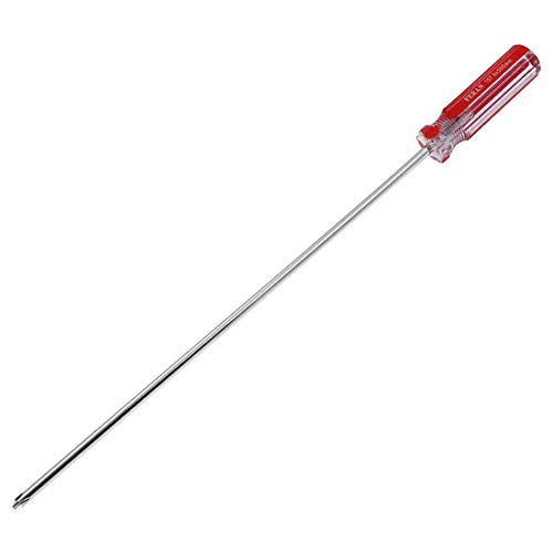 Image of Phillips 12 Inch Long Magnetic Tip Screwdriver - Extra Long Shank Cross Head Screwdriver