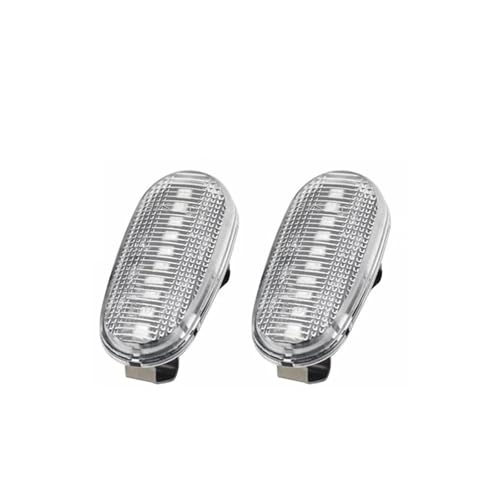 Lampe clignotant LED dynamique flèche avec boîtier blanc pour Fiat Bravo II 198