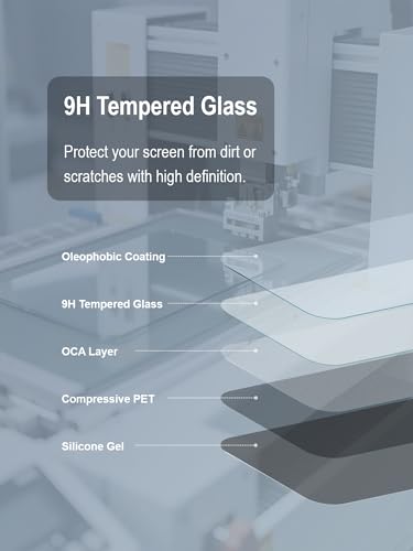 iDaPro [4Pcs Displayschutz schutzfolie für Garmin Enduro 3+[4Pcs] Silikon Staubstecker,Hartglas,9H Härte Glas,Kratzfest,Blasenschutz,Anti-Fingerabdruck,Einfache Installation