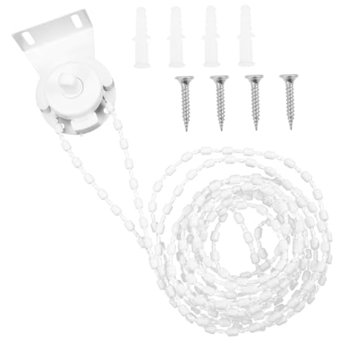 OSOLADY Roller Blind Fittings Connector Kit Bead Chain Sturdy Plastic Parts for Home Window Shades Easy Installation for Indoor Blinds 1 Set of Curtain Repair Accessories