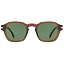 Brown Frame Green Lens