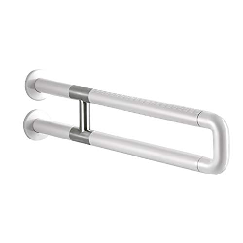 GCX-Grip Maniglione di Sostegno Antiscivolo for WC a Parete, Binario di Supporto Manuale for Bilancia WC, Telaio di Sicurezza a Parete, corrimano Base 2 bilanciamento-24 / 30inch (Size : 75 * 13.5cm)