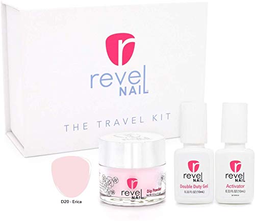 Revel Nail Dip Powder Nail Kit, Erica Travel Kit