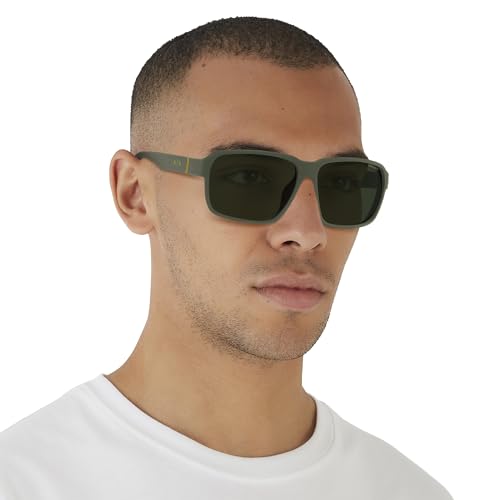 Image of Armani Exchange mens Ax4131su Universal Fit Square Sunglasses