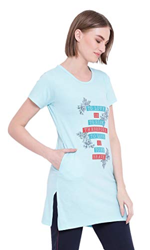Image of In Love Women's Plus Size Cotton Printed T-Shirt with Pocket - Combo Pack of 2