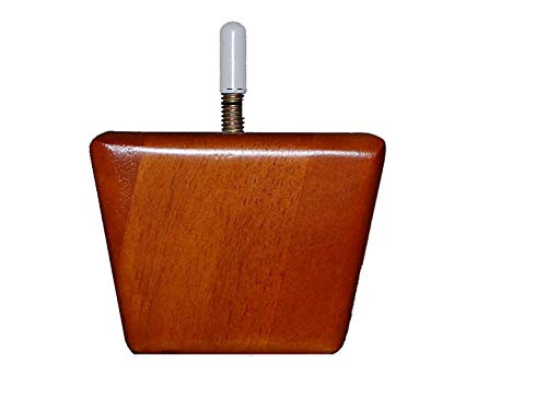 Abacus Swivel Chair Parts #CL717 2 3/4" Maple Finish Ottoman/Couch/Sofa Wooden Legs - Set of 4