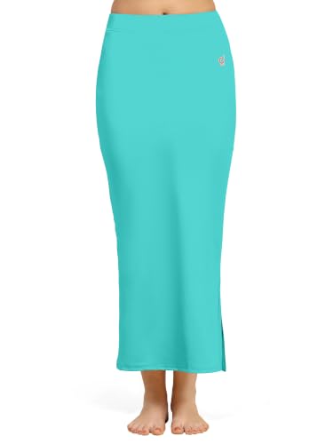 Image of TRENDMALLS Women's Polyester Spandex Stretchable Straight Saree Shapewear Petticoat for Women, Cotton Blended, Skirts for Women, Saree Shaper