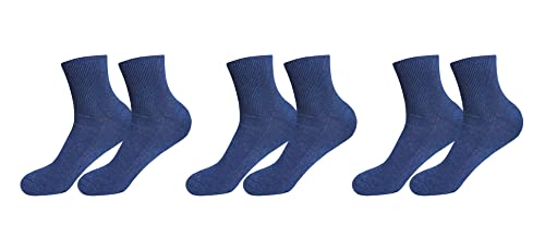 100% Organic Cotton Luxury Men's Socks. 3 Pairs. Made in Italy.