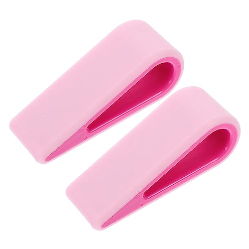 Holibanna 2 Piezas Soporte Elevador para Portátil Ajustable con Función de Refrigeración Diseño Ergonómico Color Rosy para el y la al Trabajar con Laptops