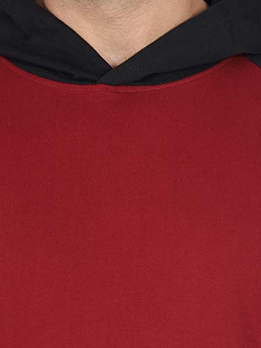 Image of Veirdo Men's Regular Fit Cotton Sweatshirt Hoodie - Multicolor