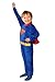 Ciao -Superman Déguisement de bébé original DC Comics (Taille 1-2 ans), couleur bleu/rouge, 11710.1-2