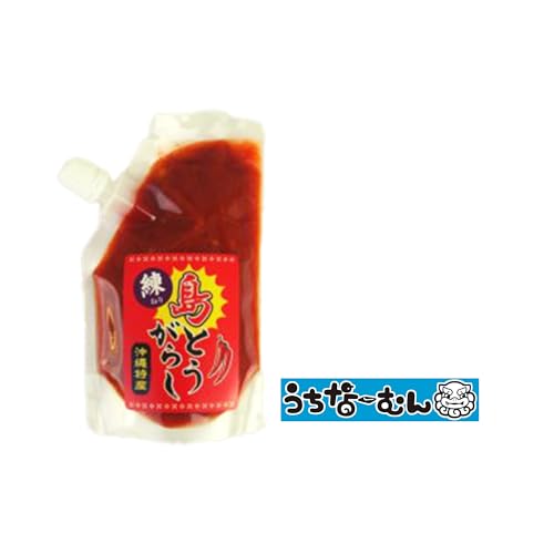 上商企画 ねり島とうがらし100g(パウチ入り) +うちなーむんシール Ya