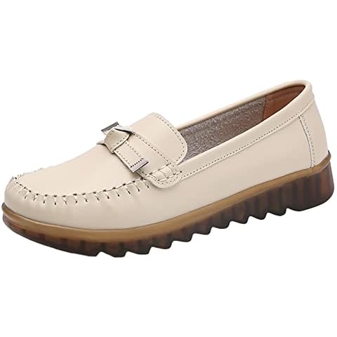 Chaussures Bateau Ivoire Femme Générique Cover