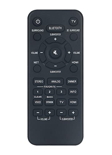 Mando Yamaha YAS-408 sonido 3D repuesto VAH0130 MusicCast Bar 400 surround