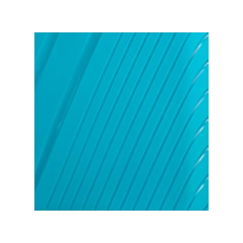 Image of Aristocrat Vector Plus Polypropylene Hard-Sided Large Trolley Bag with 8 Wheels, Anti-Theft Zipper & TSA Lock (Teal Blue (TBL), Medium (67 CM))
