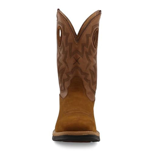 Image of Twisted X Men's 6 inch Work Oblique Toe Boot with CellSole comfort footbed
