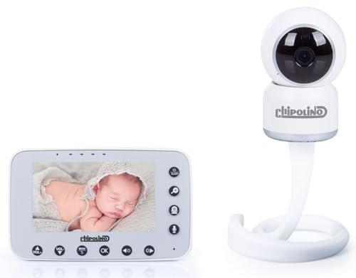Moniteur bébé vidéo Atlas 4,3' : pour des nuits sereines et un contrôle thermique de sa chambre