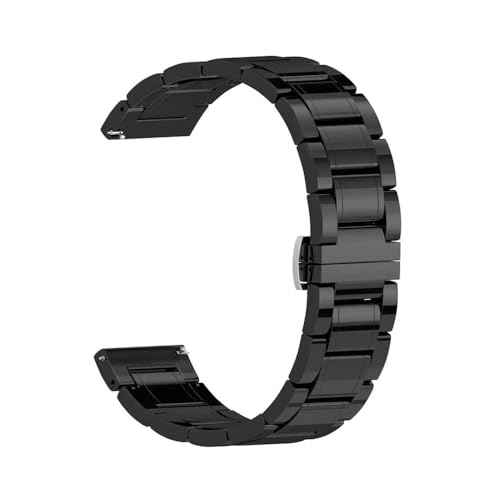 SRMVRNKNNK Fit For Samsung Watch 46mm/3 45mm/ Fit For Gear S3 �Ή��X�g���b�v�AFit For Huawei Watch GT4 Pro Stratos �o���h�Ή�(Black black,Wat
