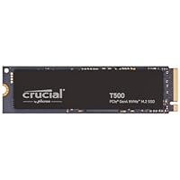 Crucial T500 2TB Gen4 NVMe M.2 Internal Gaming SSD, Up to 7400MB/s, Laptop &amp; Desktop Compatible + 1mo Adobe CC All Apps - CT2000T500SSD8