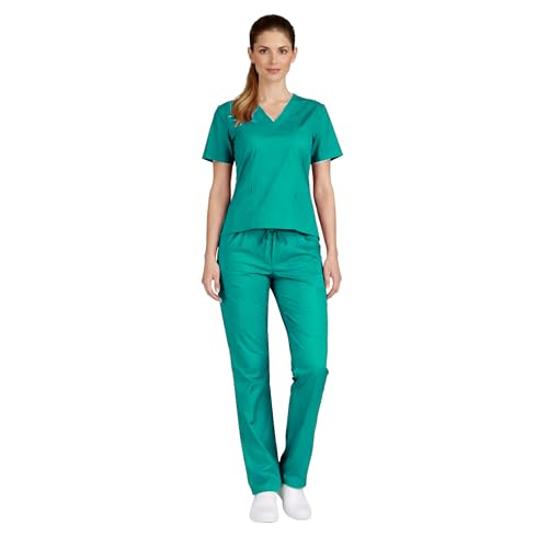M&M SCRUBS Women’s Scrub Set V-Neck Top & Pants