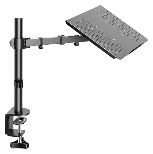 Soporte de ordenador dual NBYGSC elevable y giratorio para portatil y monitor LCD de escritorio