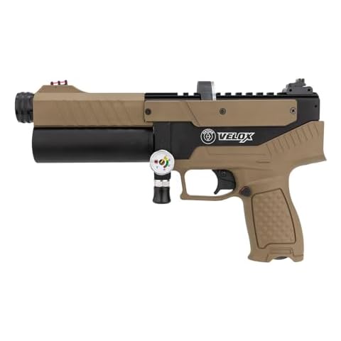 Hatsan Velox PCP Pistol Air Gun Semi Automatic Pellet Repeater .22 Caliber, FDE, HGVLX22FDE Cover