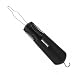Special Supplies Button Hook (Universal) Wire Loop Pull Through | Shirt, Dress, Collar | Non-Slip, Ribbed Grip for Seniors, Arthritis Sufferers | Wide Gripper, Puller Dressing Aid (Black)