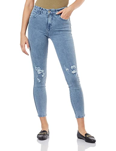 Calça Jeans Bia, Colcci, Feminino, Azul, 38
