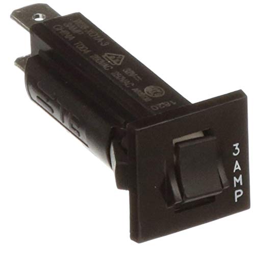 TE Connectivity W28-XQ1A-3 Circuit Breaker, Thermal Pushbutton