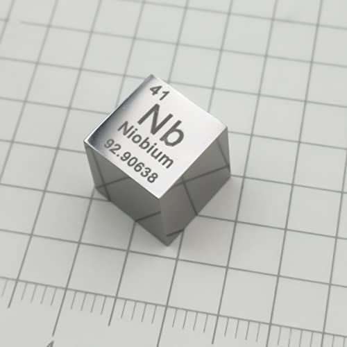 Niobium cube 10mm résout les erreurs de mesure en laboratoire de chimie