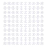 Orivin 100 Stück Maschinenkugeln, 28 mm, leer, durchsichtig, befüllbar, transparent, runde Kapseln aus Kunststoff für Preisauszeichnung, Partyspiele, Dekoration