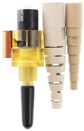 Corning Unicam ST OM1 Multimode 62.5 High Performance Pretium Fiber Optic Connector, Ceramic Ferrule, Box of 25 95-000-51