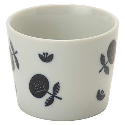 TAMAKI そば猪口 ブロックプリント ハナ 5個セット 直径8.4×高さ6.8cm 230ml 電子レンジ・食洗機対応 日本製 T-784792