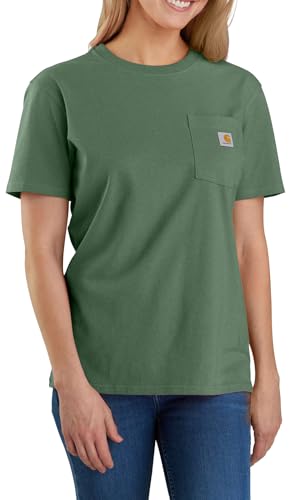 Image of Carhartt Women's Iconic WK87 Pocket T-Shirt Closeout
