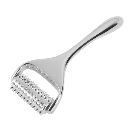 POPETPOP Rouleau De Massage Visage 13 Cm En Alliage De Zinc Masseur Facial Portable Pour Réduire Poches Et Tonalité Inégale Soin De La Peau Usage Domestique Et Salon